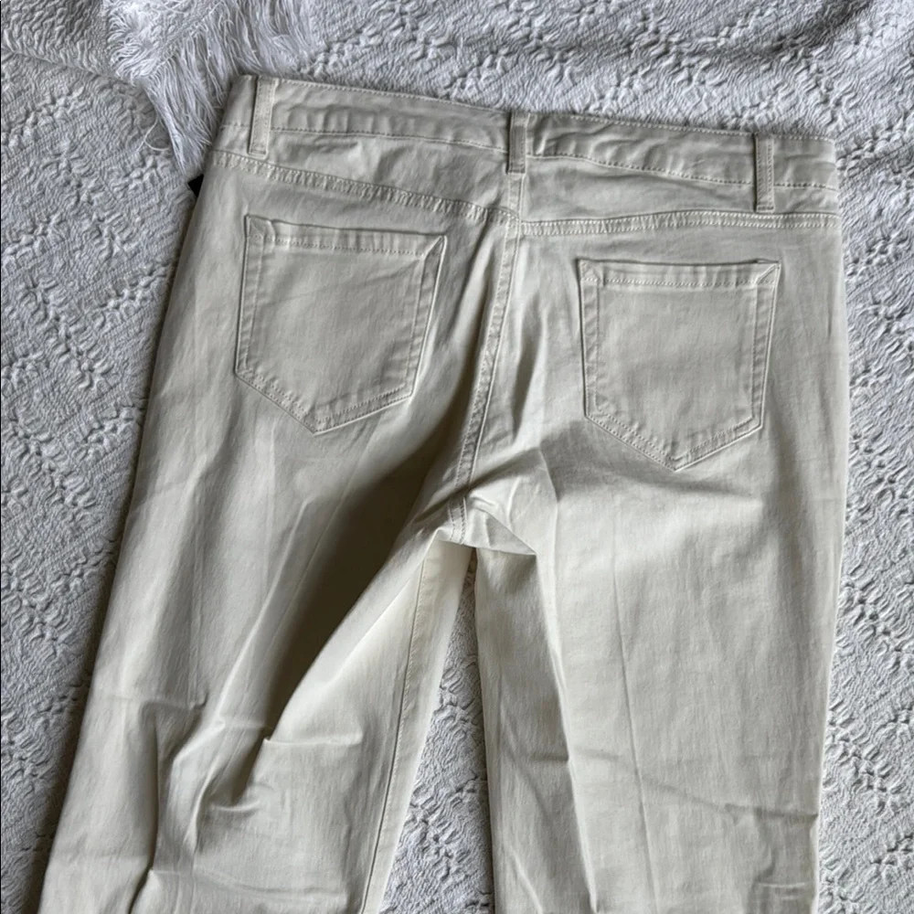 Nine West Cream Boot Cut Jeans - Picture 11 of 13